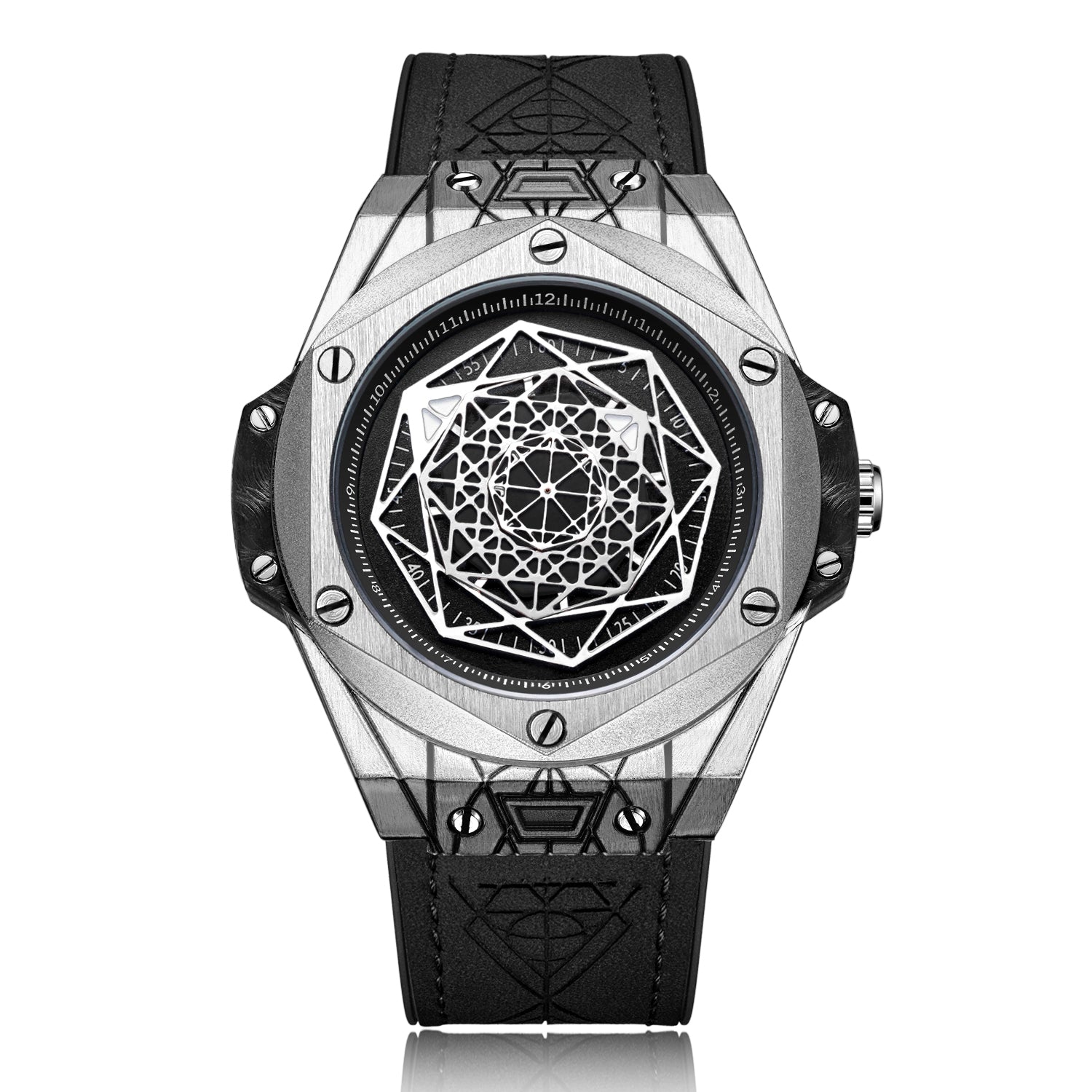 RUIMAS Men's Watches Fashion Sport Quartz Watch for Men Reloj Hombre Leather Belt Wrist Watch Waterproof Casual Clock 533